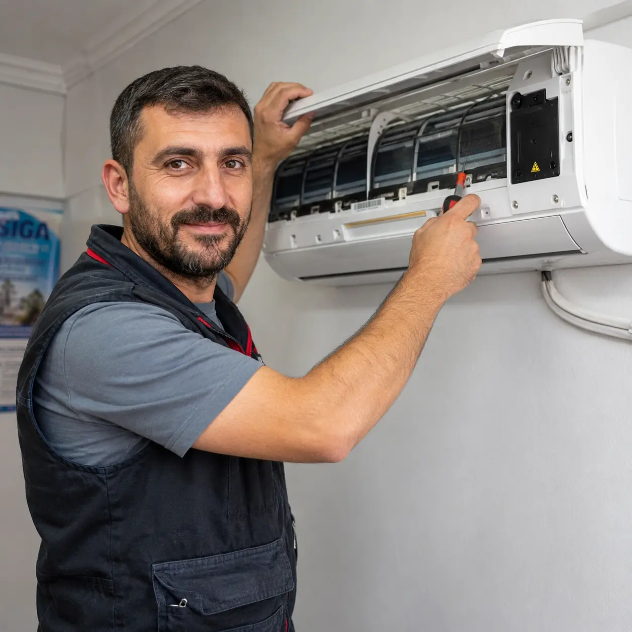 Denizli Daikin klima tamiri ustası İlhan Usta — Bozkurt ve Honaz iklimlendirme uzmanı